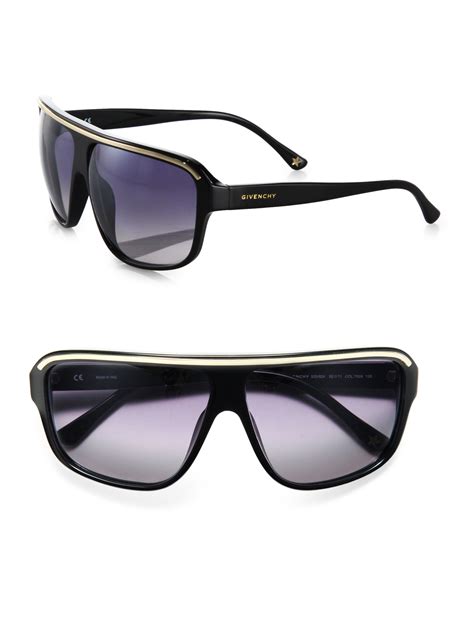 givenchy square shield sunglasses|Givenchy 55mm oversized sunglasses.